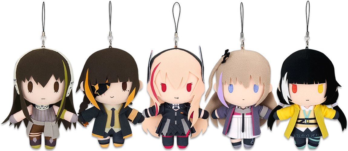 ミニぬいぐるみAR小隊　5体セット